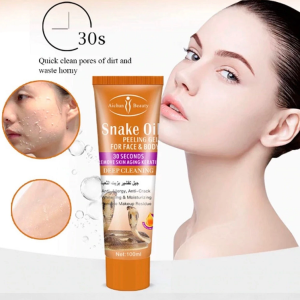 🔥🔥Aichun Beauty . 🔥🔥100 ml جيل  تقشير للوجه والجسم بزيت الثعبان🔥🔥